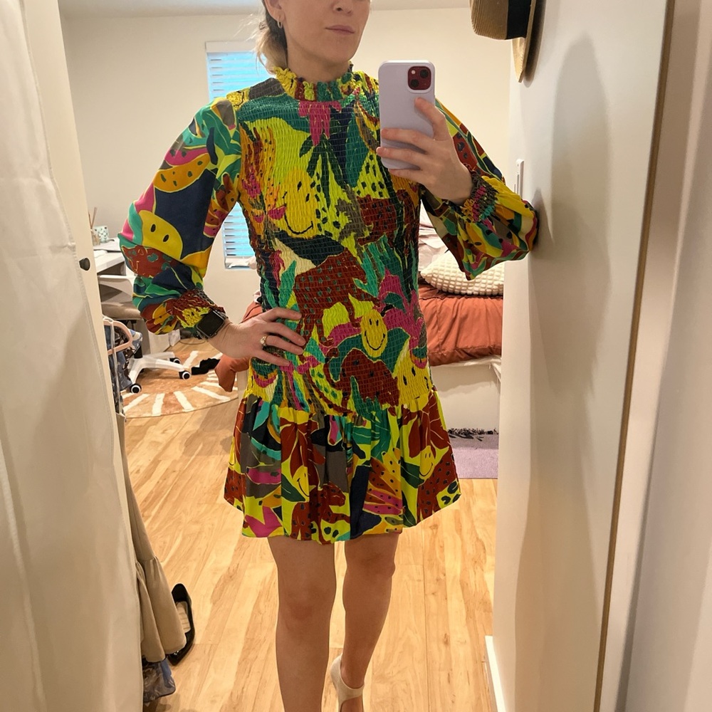 Farm Rio Colorful Dress - XS